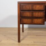 Mid-Century Model 77 Freestanding Desk in Teak from Omann Jun, 1960s