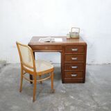 Vintage oak desk
