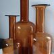 3 GULVASE  de Otto Brauer pour Holmegaard  1962