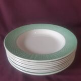 8 Digoin hollow plates