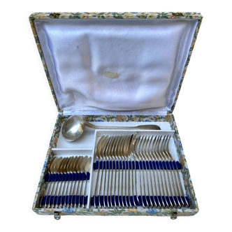 Christofle silver metal cutlery set