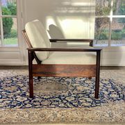 Armchair & Ottoman Hans Olsen – Vatne Møbler Denmark, 1960 Rosewood