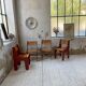 4 vintage Plywood chairs 80s