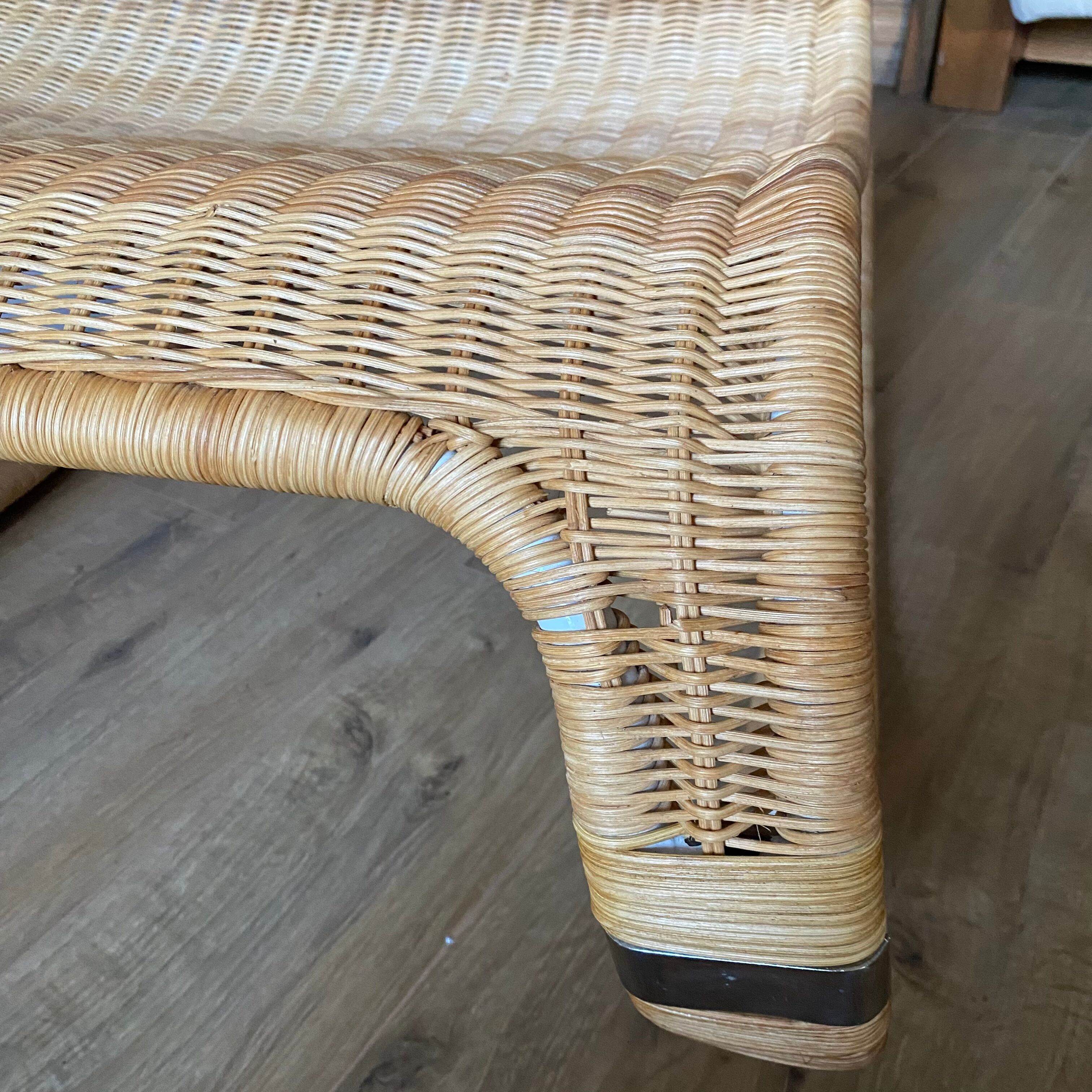 James Irvine rattan rocking chair for Ikea
