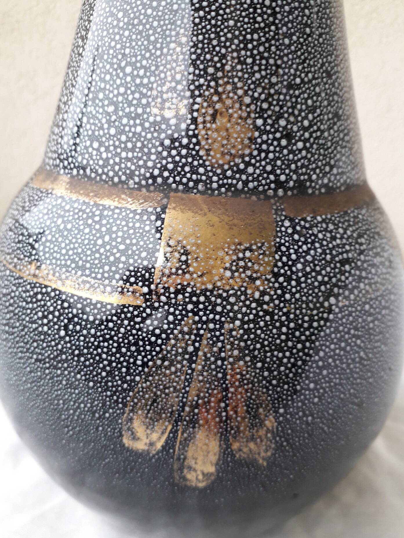 Vase céramique moucheté Forah