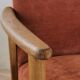 Vintage corduroy armchair