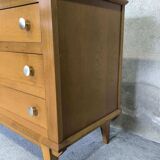 Vintage asymmetrical wardrobe