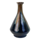 Vase Fournier Demars en céramique émaillée bleue