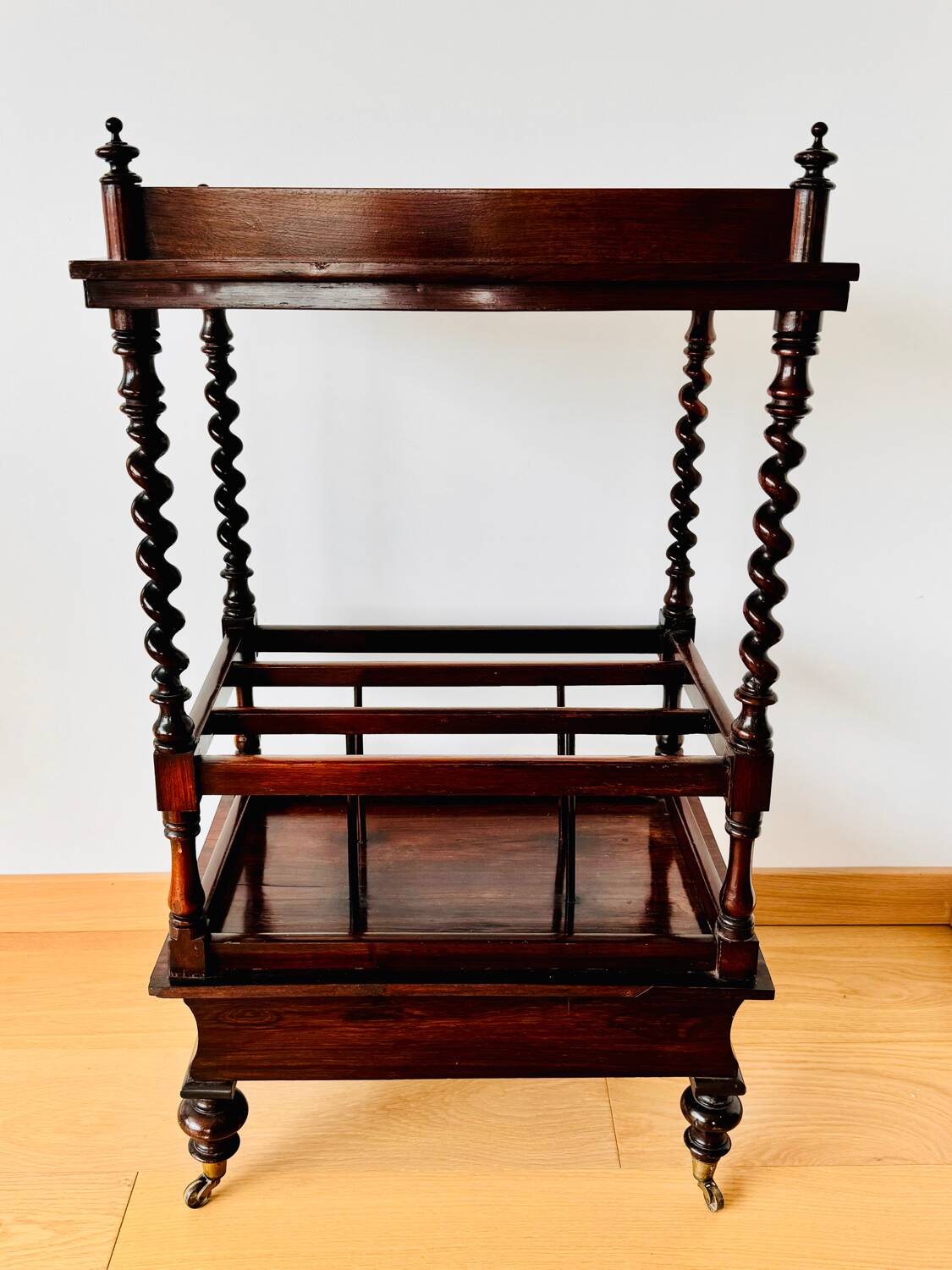 19th century Rio rosewood server