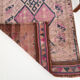 Navy blue & pink runner rug 83x380cm