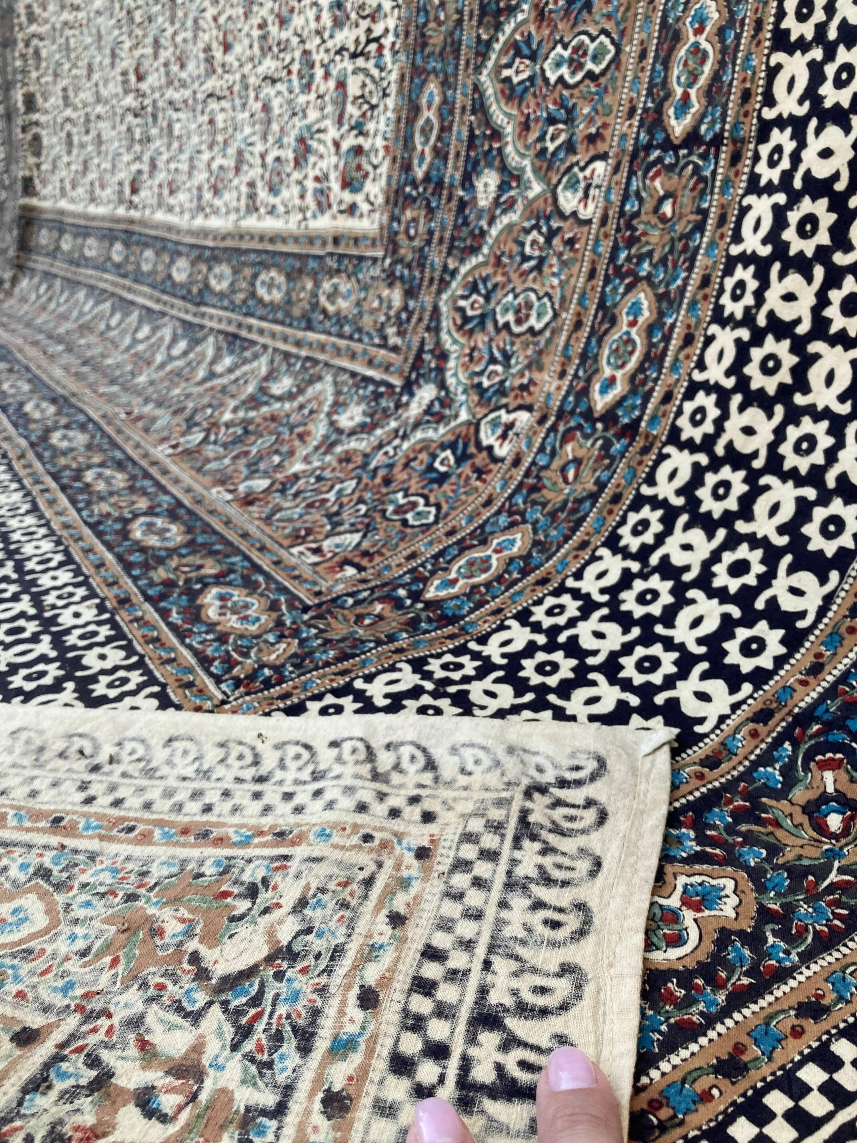 Embroidery kalamkari fabric