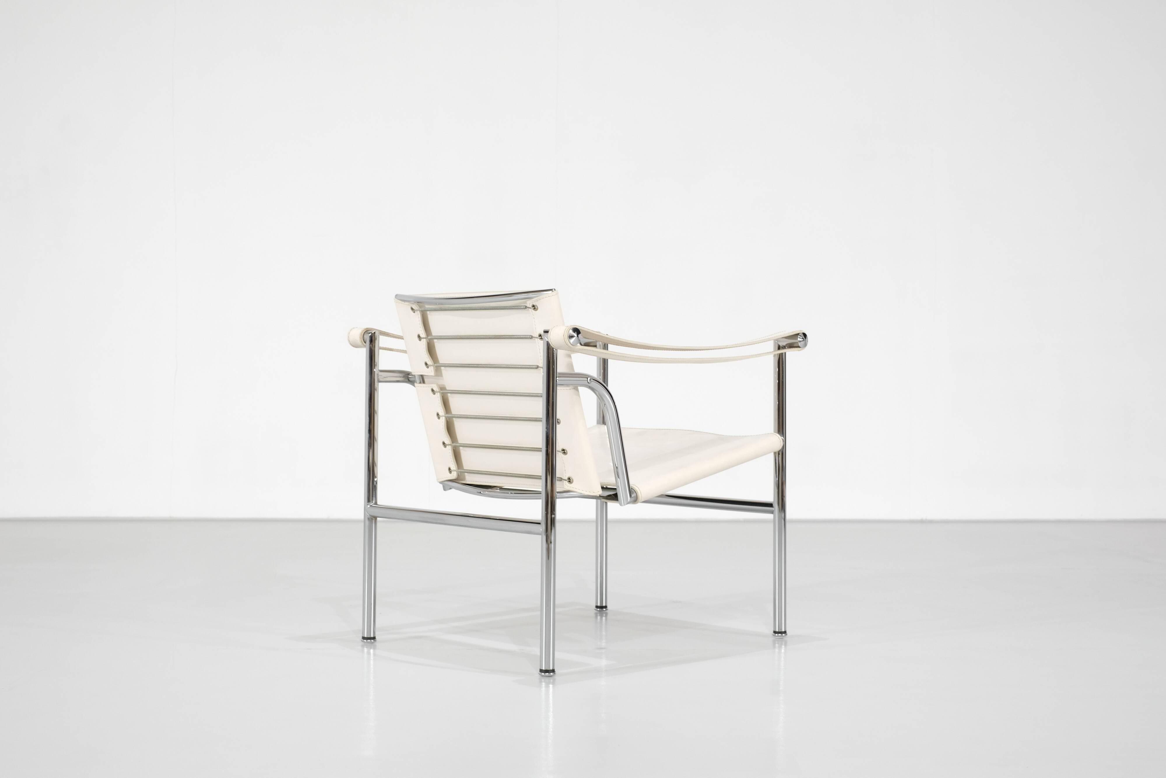 Fauteuil " LC1 " de Le Corbusier pour Cassina, Italie 1929.