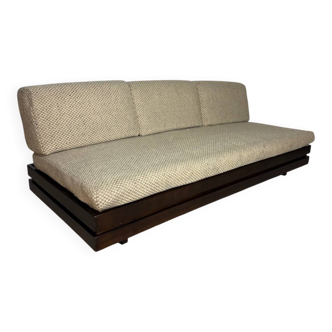 Brutalist 3-seater bench – Regain spirit – France, 1970s