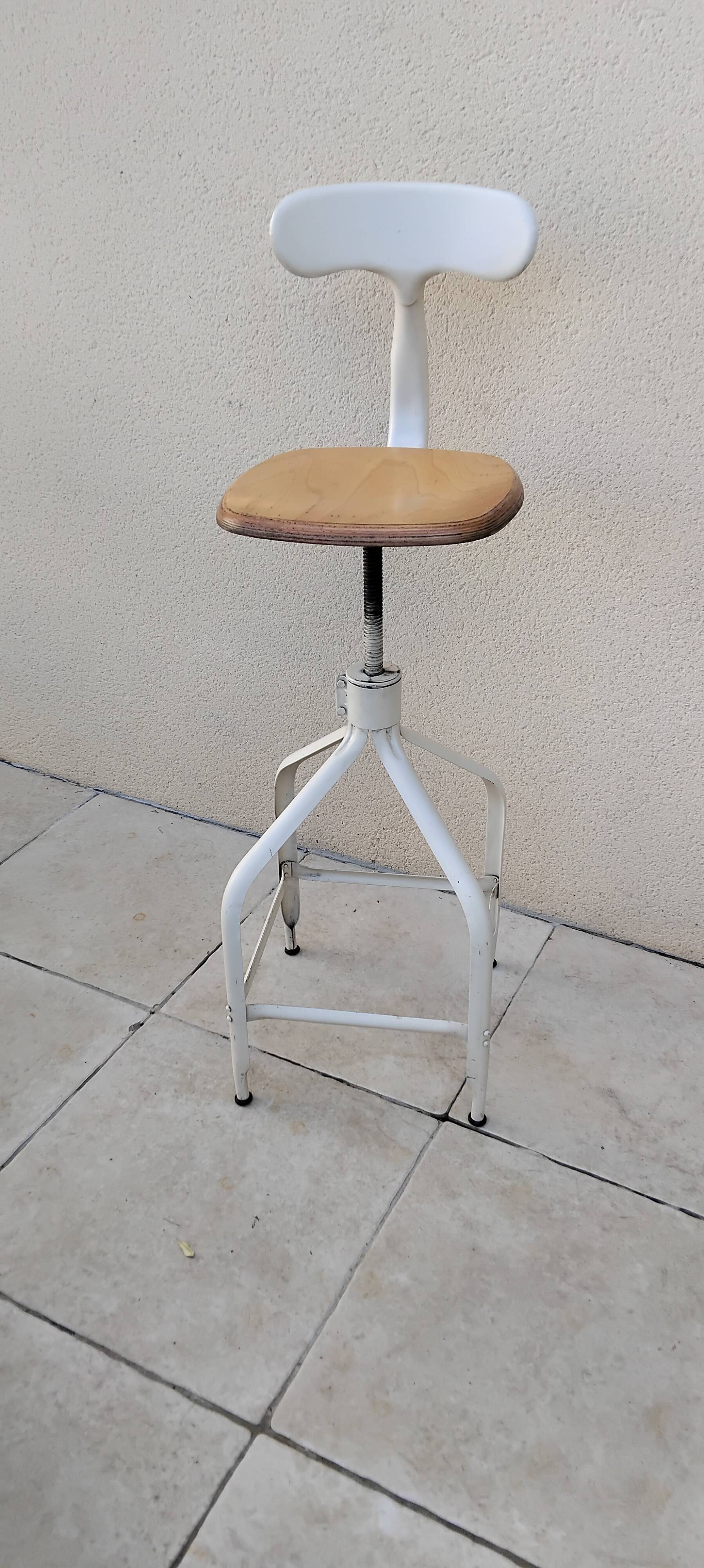 Nicolle workshop chair vintage design artist