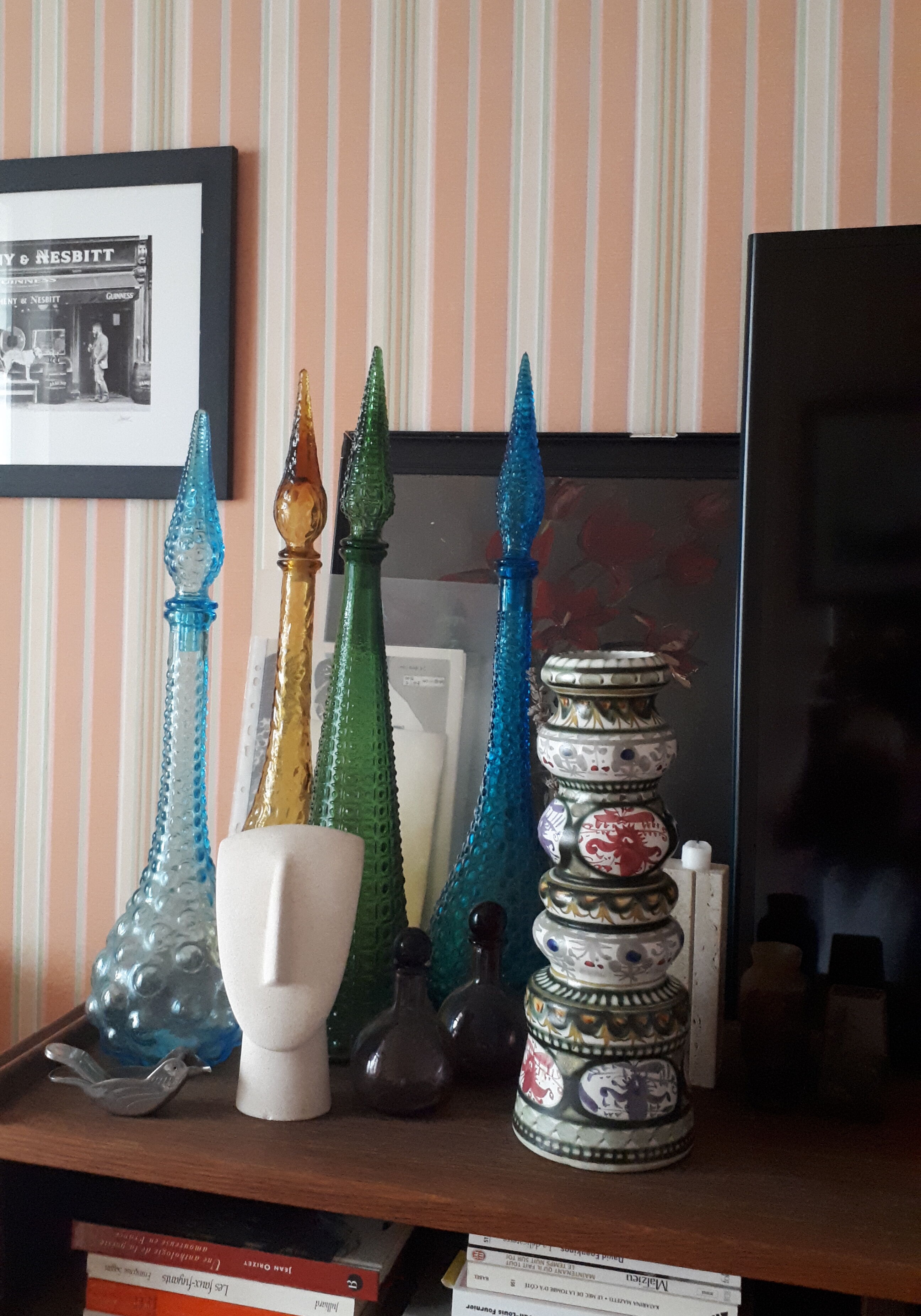 Vase Keraluc Quimper vintage