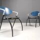 Chaises de salle à manger post-modernes, années 1990