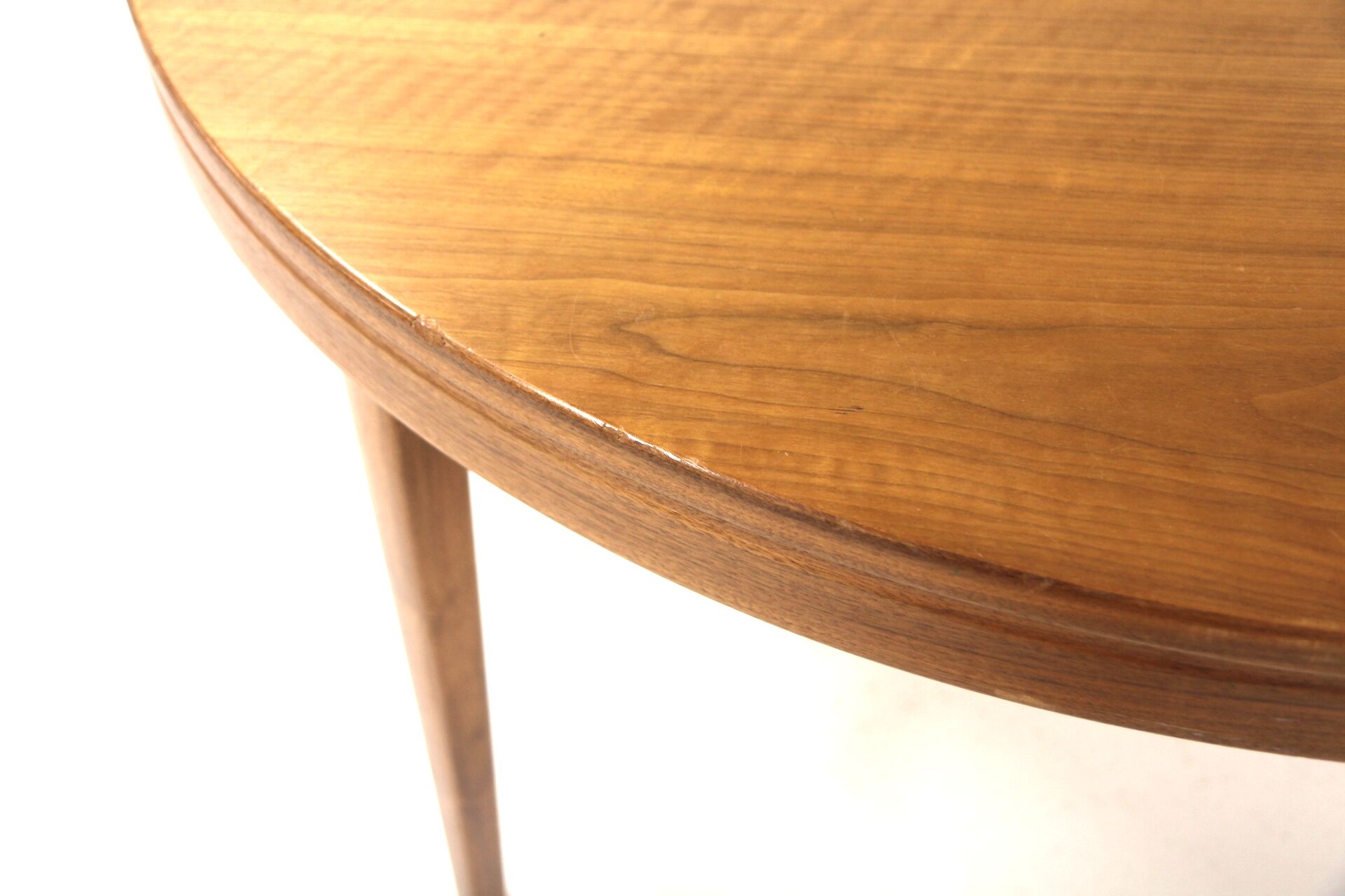Scandinavian walnut dining table, Sweden, 1960