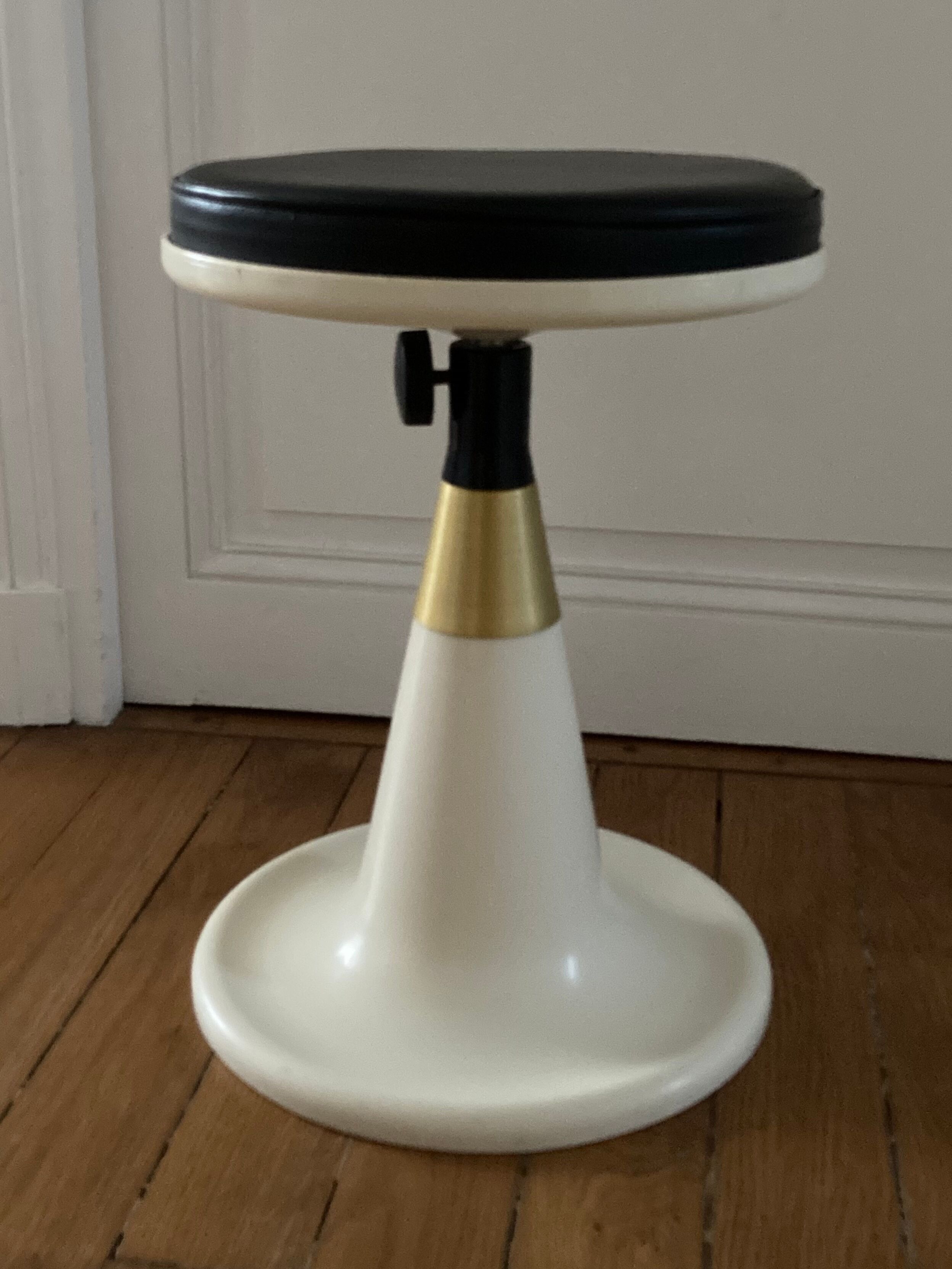 Stool by Per Olsson for Pero Plast Sweden circa 1970