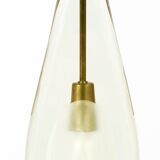 Max Ingrad for Drop Suspension Lamp Fontana Arte, Model 2259, Italy, 1960s