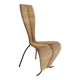 1 X  Postmodern 1980s Dining Side Rope Chair