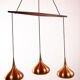 Triple Danish suspension, Metal and Rosewood, Jo Hammerborg.