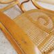Rocking chair in caning