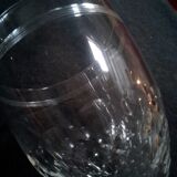 7 verres à eau baccarat