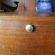 Vintage mahogany wing-shaped secretary