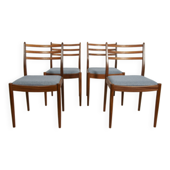 Chaises de Salle à Manger Vintage en Teck par Victor Wilkins pour G-Plan, 1960s, Set de 4