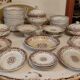Former Jules Vieillard Bordeaux tableware service/Louis XV model/ 73 pieces