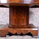 Art Deco Dining Table in Walnut, Czech, 1920s