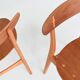 Chaises de salle à manger Hans Wegner Sawbuck CH30 Carl Hansen & Son Danemark 1952