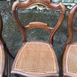 Louis Philippe style beech chairs