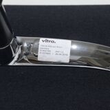 CHARLES EAMES "SOFT PAD EA 208" LEATHER ARMCHAIR, 1960s