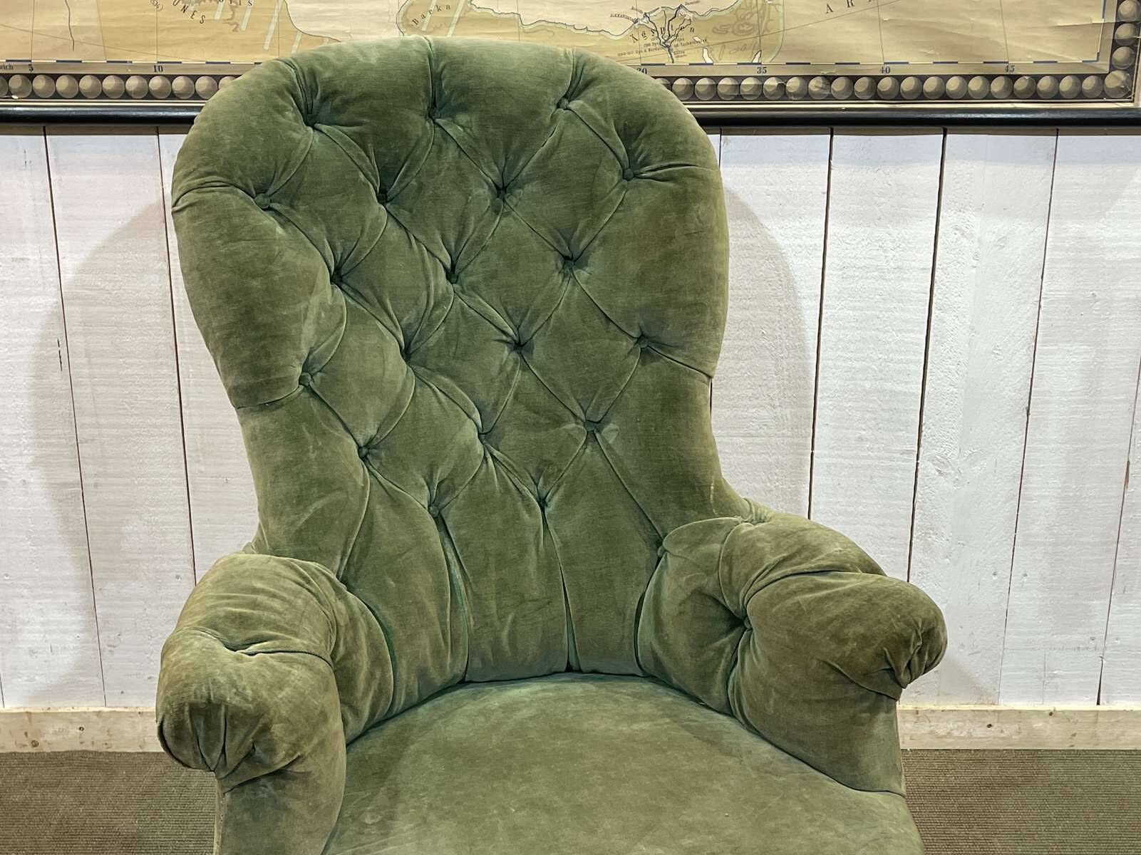 Napoleon III armchair, late 19th century
