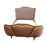 Bed Louis XV half basket - Creation by Master upholsterer