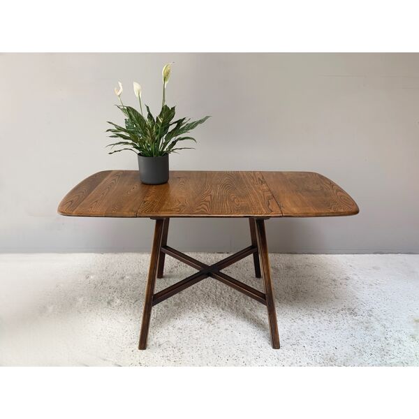 Table "old colonial 377" par Lucian Ercoloni pour Ercol | Selency