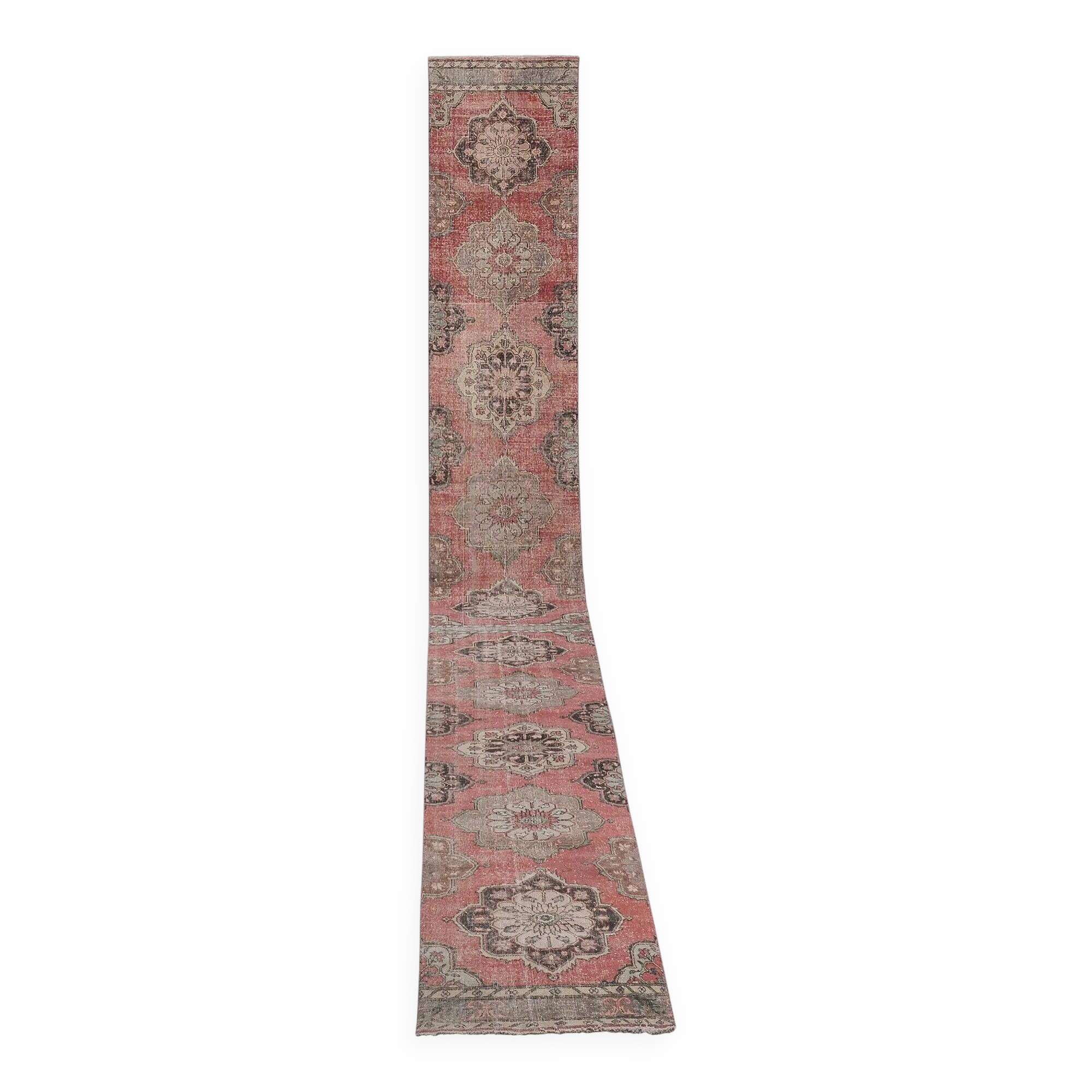 Tapis de couloir turc vintage