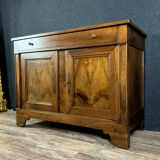 Louis Philippe era buffet in solid walnut