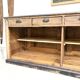 Large Antique Pine Trading Counter