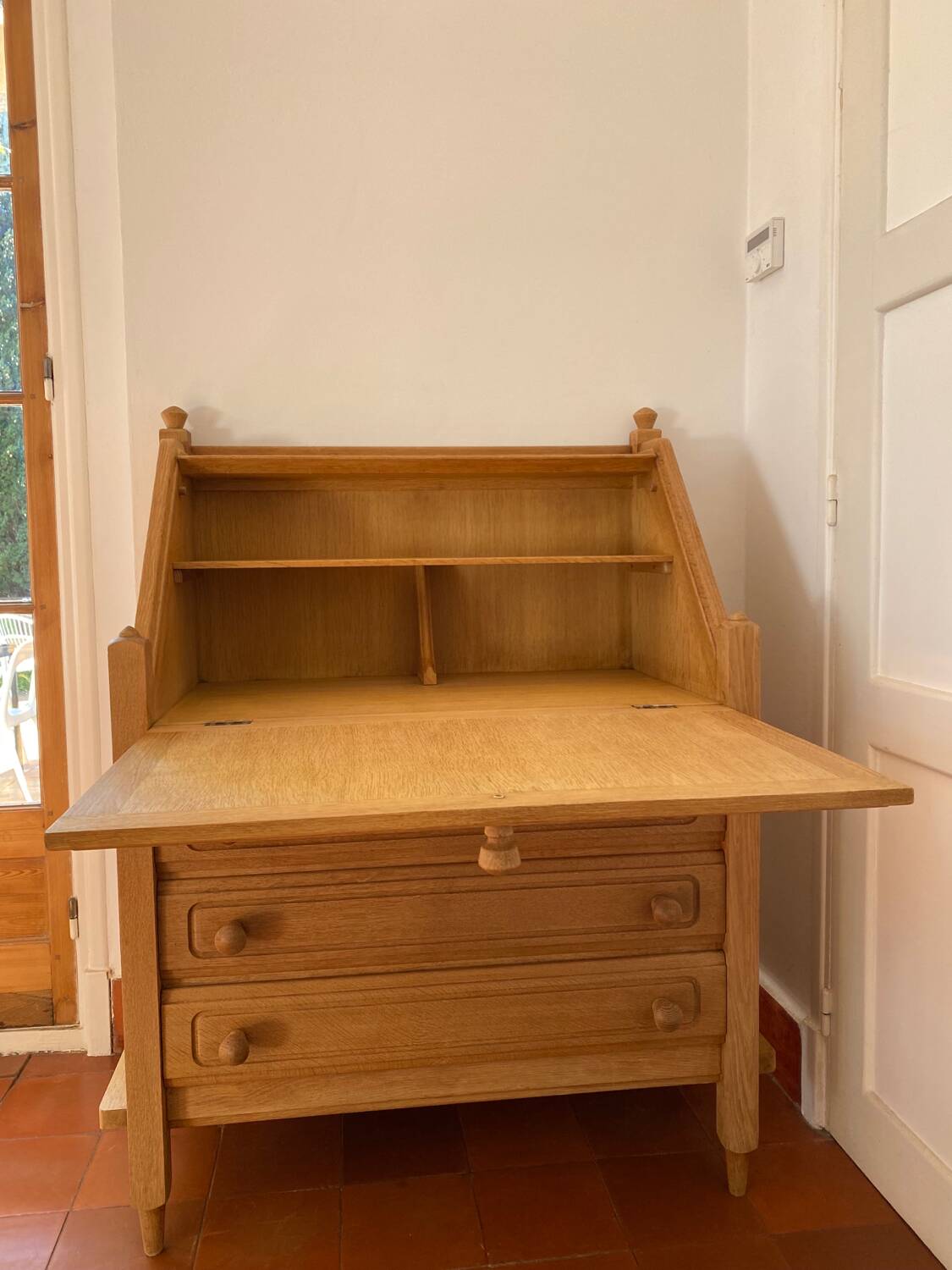 "Donkey's back" secretary by Guillerme and Chambron