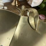 Large brass apple pocket emptier