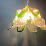 Suspension en verre de Murano, pour Mazzega, années 1960