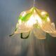 Vintage murano glass pendant light, for Mazzega, 1960s
