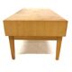 Scandinavian oak low console, Sweden, 1960