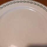 5 flat plates "Nobilis" Sarreguemines