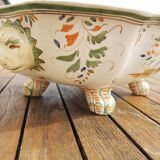 Old Moustiers Style Earthenware Lion Soup Tureen