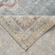 8x11 Light Navy Blue Classic Turkish Vintage Rug, 239x333Cm