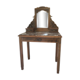 Table de toilette coiffeuse art nouveau
