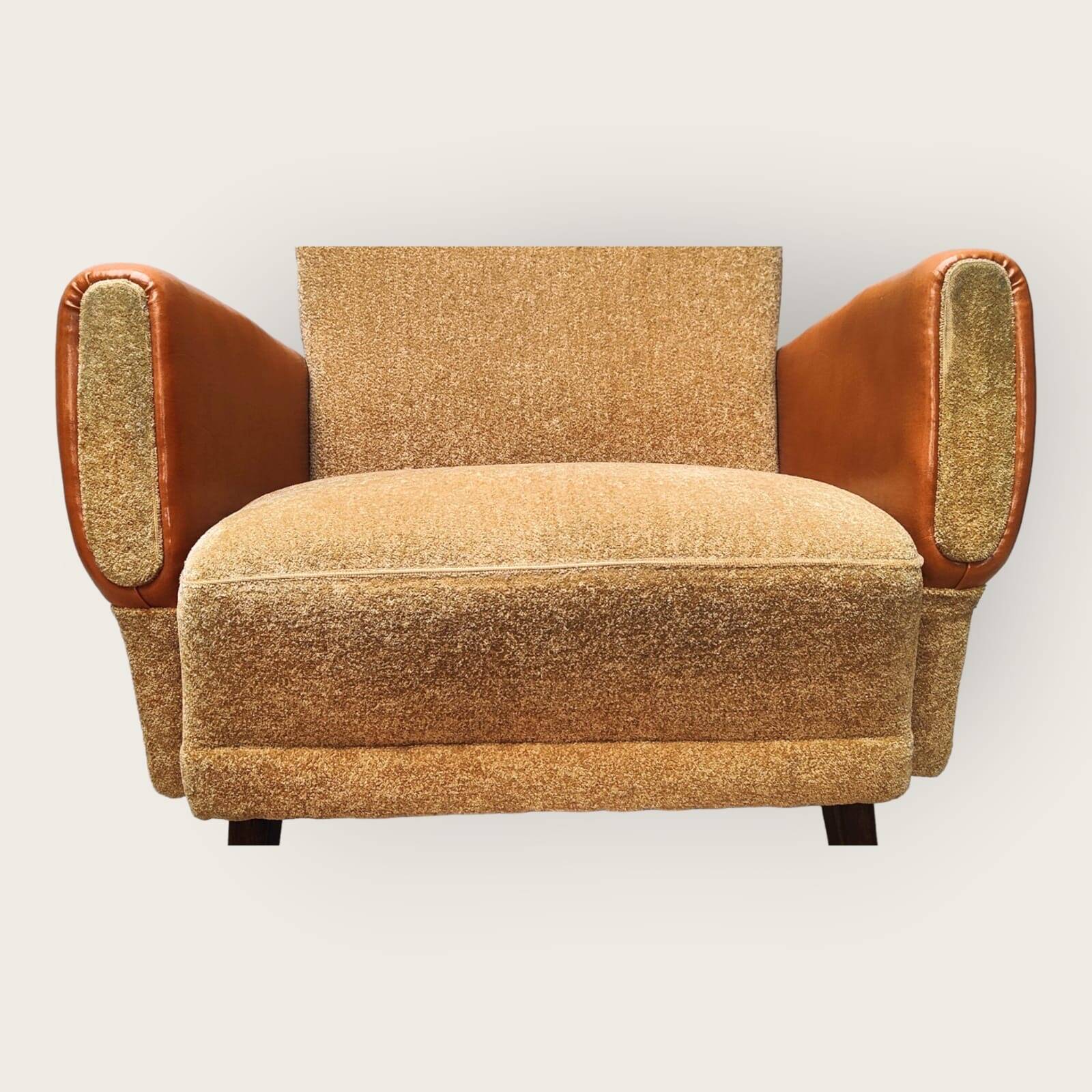 Twee mid century fauteuils